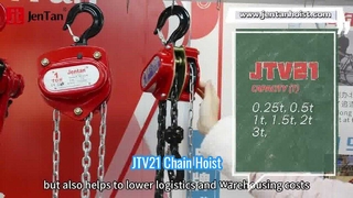 JTV21 V21 360° gedrehter kleiner manueller 1T-Kettenzug