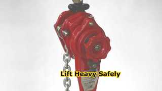 0,75T 1,5T 3T G80 Kettenzug-Handhebel-Kettenzug