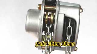 Palan à chaîne Bloc de chaîne Bloc de poulie 1 tonne 2 tonnes