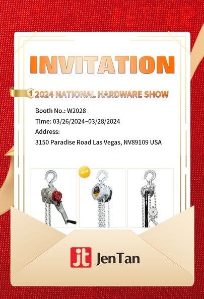 Latest company news about Jentan Machinery Invites You to Explore Innovative Hoist Solutions at the Las Vegas International Hardware and Garden Show