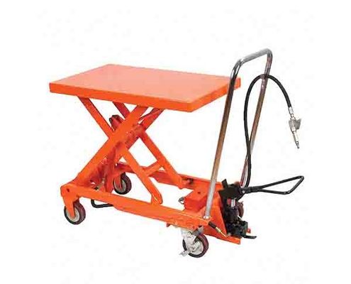 Good price JTPL-300A/JTPL-500A Hydraulic Pneumatic Scissor Lift Table for and Safe Transport Trolley in Various Industries online