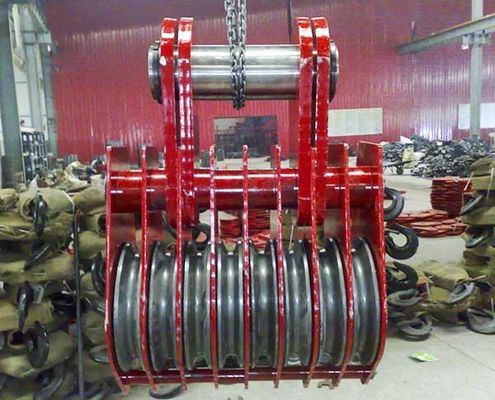 Good price JTPB-F10 Hanging Beam Series Closed Ten Wheels Pulley online
