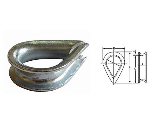 Un buon prezzo. Accesori per sollevamento a catena a pollice di tipo commerciale in acciaio in linea