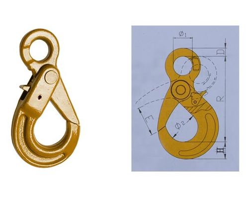 Goede prijs. JTR-HL04 G80 Europees type oog zelfvergrendelende haak online