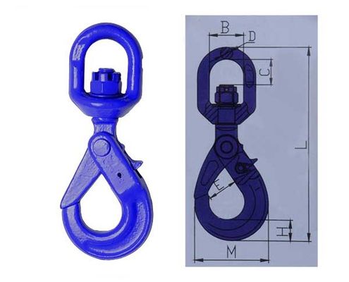 Good price JTR-HL15 G100 European Type Swivel Self-Locking Hook online