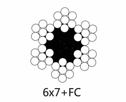 ভালো দাম DIN3055 6×7+FC,6×7+WSC(7×7) অনলাইন