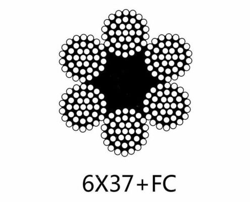 Un bon prix. DIN3066 6×37+FC,6×37+WSC ou IWRC en ligne