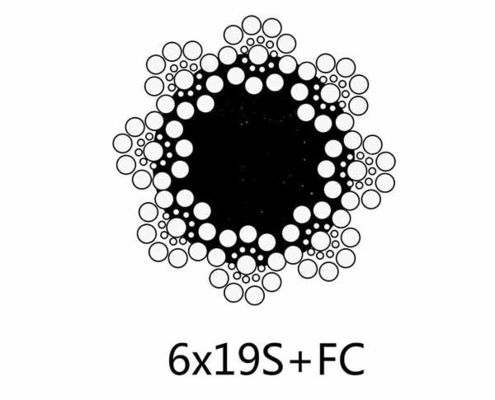 ভালো দাম DIN3058 6×19 ((S) + FC 6×19 ((S) + IWRC,6×19 ((W) + FC,6×19 ((W) + IWRC অনলাইন
