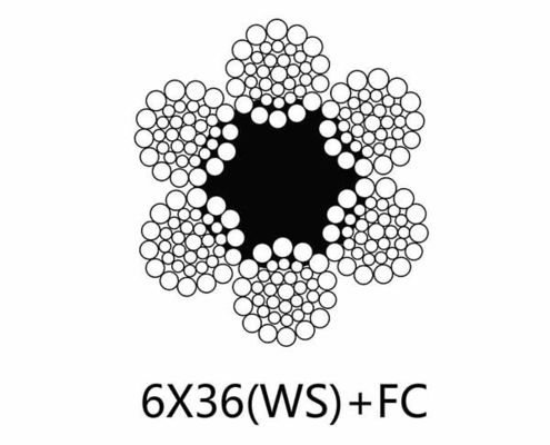 Goede prijs. DIN3064, 6×36 ((WS) + FC,6×36 ((WS) + IWRC online