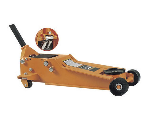 Good price JTLJ-C Lower Floor Jack All Welded Steel Frame Construction for Longer Tool Life 3.5ton Lifting Wt 100mm Min. Height online