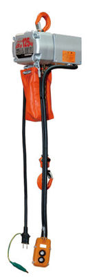 Good price 1 Ton Sling Type G80 Chain Electric Wire Rope Hoist With 0.8kw Travaling Motor Electric Chain Hoist online