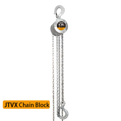 Aluminum Light Weight 1/4 Ton Mini Chain Hoist Block Light Duty For Construction