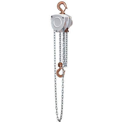 Un bon prix. 0.5-30 tonnes de capacité de levage de chaîne avec un matériau de chaîne en acier allié lourd et N.W. de 11-140 kg en ligne